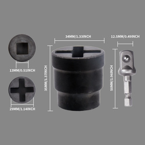 Jack Sleeve Socket Wrench 34Mm 1.33Inch For Electric Drill Tire Repair Tools - Product Image 1