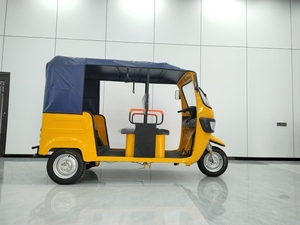 Triciclo de Pasajeros Tipo Tuktuk para Asia del Sur, América y África, Vehículo Abierto con Capacidad de Carga de 400 kg, Largo Alcance, Carga Eléctrica, para Asia del Sur, Sudamérica y África - Product Image 3