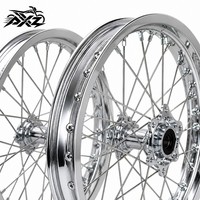 Ensemble de roues E-Ride Pro SS 3.0 SR 17 pouces pour moto électrique Supermoto, moyeux en aluminium CNC, jantes 17x1.6 17x2.15, jeu de roues pour vélo électrique tout-terrain