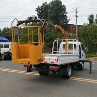 HAOY Sales Mini grue articulée compacte d'occasion pour camionnettes et camions, fabriquée en Chine