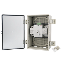 Boîtier extérieur étanche pour tableau de distribution 2P 100A ATS, boîte de commutation d'alimentation, économiseur d'énergie, panneau électrique, boîte de distribution ATS
