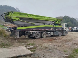 Camión bomba de hormigón usado Zoomlion de 20 años de edad, con chasis <span class=keywords><strong>Scania</strong></span> 56M, motor de núcleo de potencia diésel/camión móvil con motor - Product Image 6