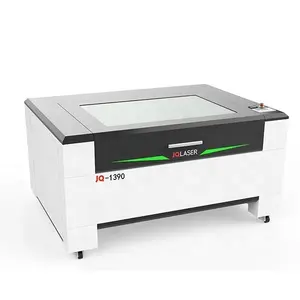 JQLASER pemotong dan ukir 1390 penggunaan ganda, mesin pemotong Laser CO2 60W 80W 100W untuk kulit kayu akrilik MDF
