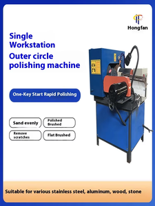 円筒研磨機スチールパイプヘッド研削機マルチステーションステンレススチール丸型パイプ研削研磨 - Product Image 3