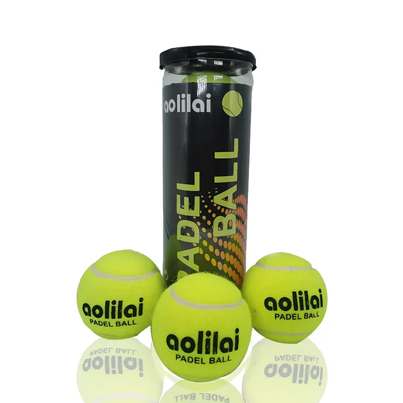 Grosir Desain Baru 2023 Grosir Profesional Kualitas Tinggi 45% Bola Padel Wol Bola Tenis Dayung Promosi Produsen