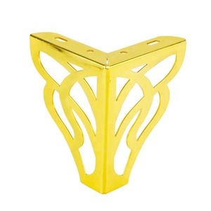 الجملة hotsale أقدام أثاث الذهبي Y شكل مثلث أريكة أرجل كرسي ل مجلس الوزراء طاولة القهوة - Product Image 1