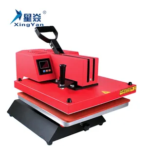 Xingyan 40*50 salıncak kapaklı süblimasyon Transfer ısı basın makinesi 16x20