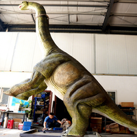 Modèle en métal simulé grandeur nature de dinosaure animatronique électrique en taille réelle pour une utilisation en intérieur pour les centres commerciaux aéroports parcs sportifs