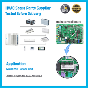 Tarjeta de Control Principal Exterior Midea 17127000006216, Pieza de Repuesto Original OEM para Aire Acondicionado MDV-785W/D2SN1-8X1 (DZ) - Product Image 4
