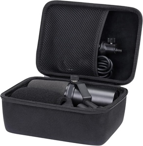 Housse de transport rigide EVA portable personnalisée pour microphone dynamique vocal <span class=keywords><strong>Shure</strong></span> <span class=keywords><strong>SM7B</strong></span>/MV7 SM7dB Sac de rangement de transport rigide portable - Product Image 5