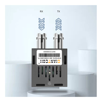 Módulo óptico GIANTECH 1x9 84M Modo único Fibra dual ST TTL Módulo de baja velocidad 20/40/60/80/100KM Módulo transceptor de fibra óptica
