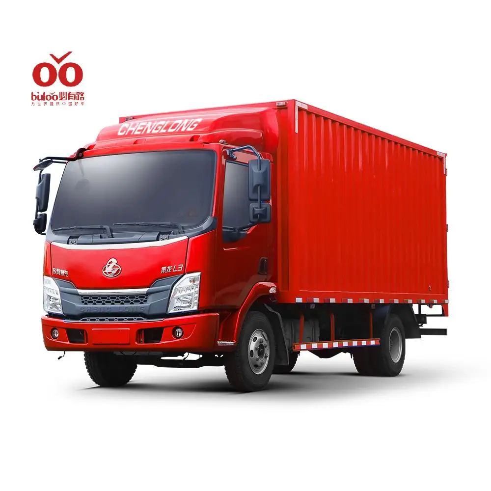 Wholesale Price Dongfeng L3 4*2 Cargo Truck L3 Cab Van Box Cargo Truck Semi-Trailer Cargo container truck