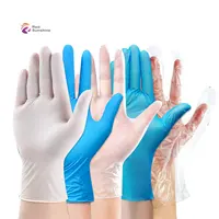 Puder freie Nitril-Einweg handschuhe, Vinyl handschuhe Puder freier Latex, Einweg-Nitril handschuhe