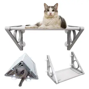 DIY 3 em 1 Destacável Cat Tunnel Bed Pet Hammock Seat Cat Window Perch para Cat Sleeping Descansando