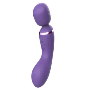 Nieuwe 7 Masseren Patronen 5 Intensiteit Niveaus Body Air Wand Pulse X Massager Voor Vrouw Met Reizen Slot Sex Speelgoed