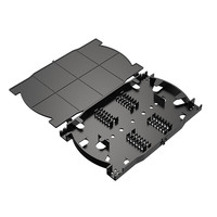 Bandeja de Empalme de Cable de Fibra Óptica DIMAN de 24 Núcleos, Costo de Fábrica, ABS/PP, Caja de Disco para Empalmador de Fibra Óptica FTTH