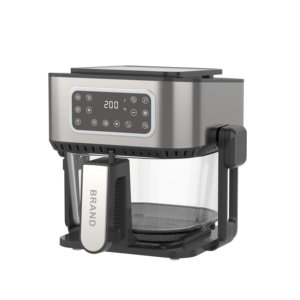 مقلاة هوائية 3 في 1 مع وظيفة الشواء ونافذة طهي مرئية، جهاز مطبخ متكامل للقلي - Product Image 2