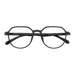 Gafas de Montura Completa Redonda de Moda 8847 Ligeras Unisex para Adultos Estilo Cyberpunk Populares en Xiaohongshu - Product Image 3