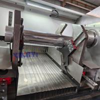 CNC1520 Perforación sincrónica opuesta para orificios internos de doble extremo mediante husillos gemelos, sin necesidad de torneado de la pieza.