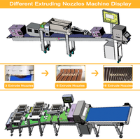 BNT-810 Automatique pain bâton grissini extrudeuse machine de sésame gressins faisant la machine ligne de production
