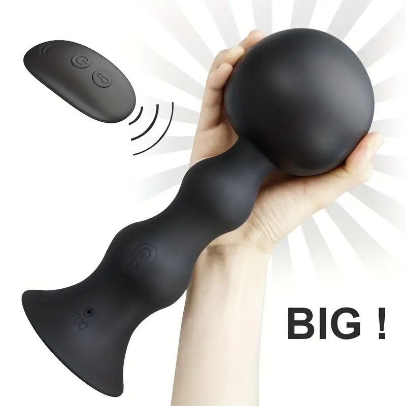 cual es el mejor lubricante para sexo anal Expander Inflatable Anal Plug with Pump Black main image 1