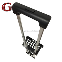 Poignée de chariot réglable professionnelle en aluminium FENGLUO GS11N-801H5 pour valise rigide, sac à dos avec sac amovible