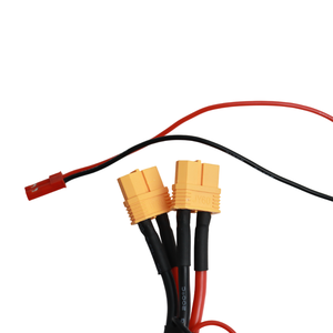 สายควบคุม XT30กำหนดได้เองสายเคเบิลแปลงสัญญาณเร็วสายเชื่อมต่อแบตเตอรี่ลิเธียมแบบเสียบปลั๊กสายควบคุมสายไฟโดรน - Product Image 4