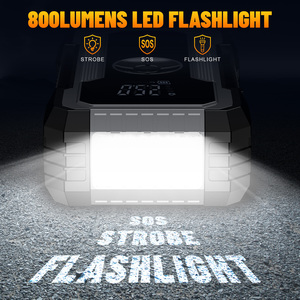 Mạnh mẽ 8000A <span class=keywords><strong>12000mAh</strong></span> siêu tụ điện ODM nhảy khởi động và lốp Inflator Combo - Product Image 6