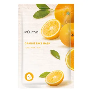 Private Label Korea Faciales Sheetmask Koreaanse Schoonheid Biologische Gezicht Fruit Reiniging Huidverzorging Vel Maskss Mascarillas Gezichtsmasker