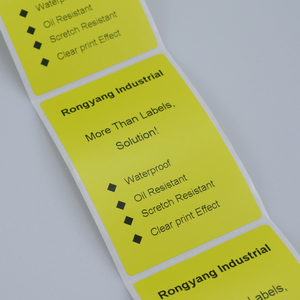 Impression personnalisée Pantone autocollants d'étiquettes de codes à barres en papier thermique à impression couleur directe pour imprimante d'étiquettes thermique - Product Image 3