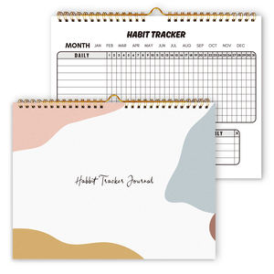 2025 personalizado A5 impreso hábito rastreador diario planificador diario y <span class=keywords><strong>Agenda</strong></span> semanal para estudiantes profesores de negocios cuaderno libro de trabajo - Product Image 4