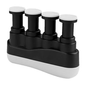 Entrenador de Fuerza para Dedos de Piano y Guitarra, Negro, ABS, Goma, Hierro, 8.8cm x 6.4cm, Ejercitador de Dedos, Mejora el Agarre de la Mano - Product Image 2