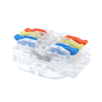 Bloc de bornes enfichables KV223 de haute qualité, contacts en cuivre, boîtier PC, 32A, connexion rapide, connecteur électrique 2-12 broches