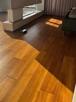 Parquet en bois massif Wooting personnalisable : Teck d'Amérique du Sud et Teck Birman