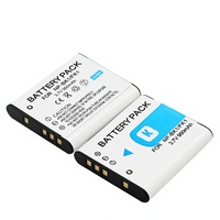 Batería de Iones de Litio NP-BK1 de 950 mAh, Totalmente Decodificada, para Productos Digitales Sony Cyber-shot DSC-W190, Certificación CEFCC, Garantía de 12 Meses, en Stock