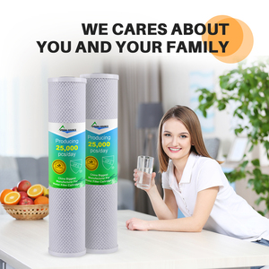 خرطوشة فلتر مياه <span class=keywords><strong>CTO</strong></span> بديلة متوافقة مع FC25BX4 EP20-BB 33003117-1 مقاس 20 × 4.5 بوصة لتنقية المياه في المنزل بالكامل - Product Image 2