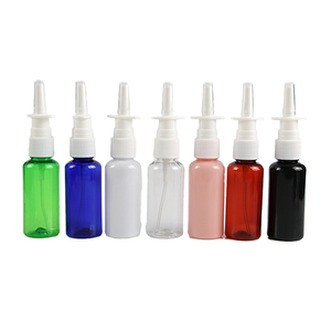 Botella pulverizadora nasal de plástico PET HDPE de 10 ml con serigrafía para rinitis antialérgica con punta puntiaguda - Product Image 1