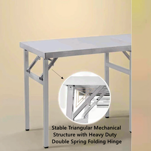 会議用テーブル多機能会議室トレーニングルーム研究テーブルカスタムフリーデザインシンプル折りたたみ式ポータブル - Product Image 3