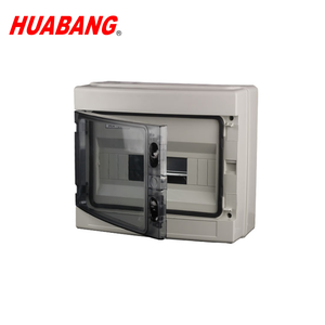 AD <span class=keywords><strong>HA</strong></span>-12 Scatola Interruttori Modulare Impermeabile a 12 Circuiti con Contatore di Energia - Product Image 1