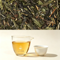 Thé Pu'er cru compressé Premium Ebozuo Micro-Terroir, provenant d'arbres anciens, thé santé, 500g, feuille de lotus entière naturelle, emballée, objet de collection