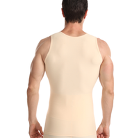 Chemise de Compression pour homme, vêtement amincissant, débardeur moulant, gilet Corset, contrôle du ventre et du ventre
