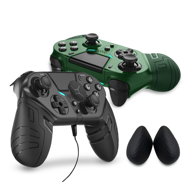Wireless Game Controller for PS4 BT Joystick Gaming Controller TURBO Triggers with Ps5 Design