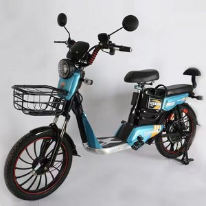 Bicicleta Eléctrica Dajinlu con Llantas Grandes de 20 Pulgadas, Frenos de Cubo Delanteros y Traseros, Batería de Plomo-Ácido Estándar - Product Image 2