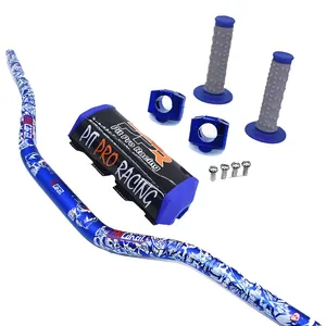 <span class=keywords><strong>Guidon</strong></span> <span class=keywords><strong>de</strong></span> moto tout-terrain 1-1/8 pouces avec coussinets <span class=keywords><strong>de</strong></span> <span class=keywords><strong>guidon</strong></span>, poignées <span class=keywords><strong>de</strong></span> <span class=keywords><strong>guidon</strong></span> <span class=keywords><strong>de</strong></span> <span class=keywords><strong>course</strong></span> Pit Pro pour moto Kayo BSE CRF KLX ATV Quad - Product Image 6