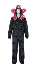 Pijamas para Niños y Adultos con Diseño de Planta Demogorgon, Mono de Franela para Niños y Niñas, Suave, con Temática Navideña de Stranger Things - Product Image 3