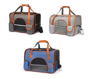 Sac de transport portable pour chat et chien avec tapis doux pour petits animaux, sac imperméable pour animaux de compagnie, vente chaude - Product Image 1
