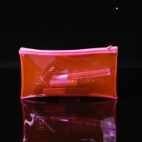 Étui à crayons et trousse à crayons en PVC de la série scolaire personnalisée, sac à fermeture éclair, boîte à crayons en plastique transparent