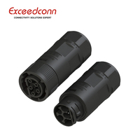Connecteur de prise d'alimentation pour onduleur pv, fil ac à fil, 5 broches, Offre Spéciale, en usine chinoise