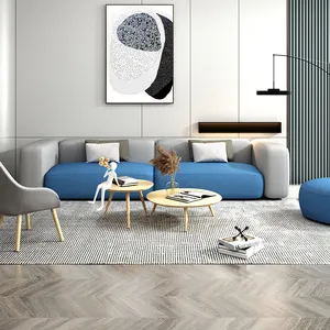 Wohnzimmer möbel im italienischen Stil Schnitts ofa Modernes, frei kombiniertes Sofa garnitur aus modularem Stoff