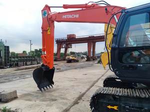 Excavadora de Orugas Usada Hitachi ZX120 Modelo 2024, 12 Toneladas, Capacidad de la Cuchara de 1.38m, Original de Japón, Motor y Caja de Cambios de Buena Calidad - Product Image 4